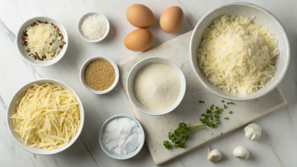 Cheesy Parmesan Mozzarella Bites ingredients Cheesy Parmesan Mozzarella Bites ingredients