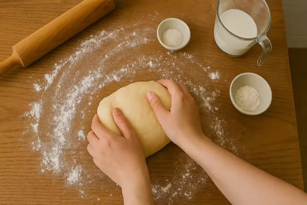Japanese-Milk-Bread-in-process Japanese-Milk-Bread-in-process