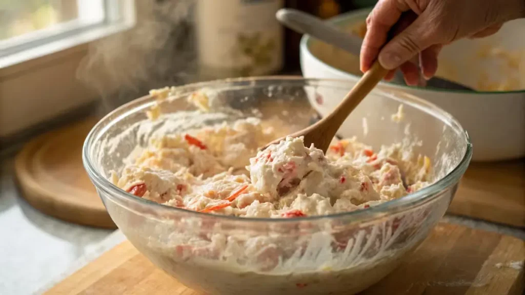 Joes-Crab-Shack-Crab-Dip-in-progress Joes-Crab-Shack-Crab-Dip-in-progress