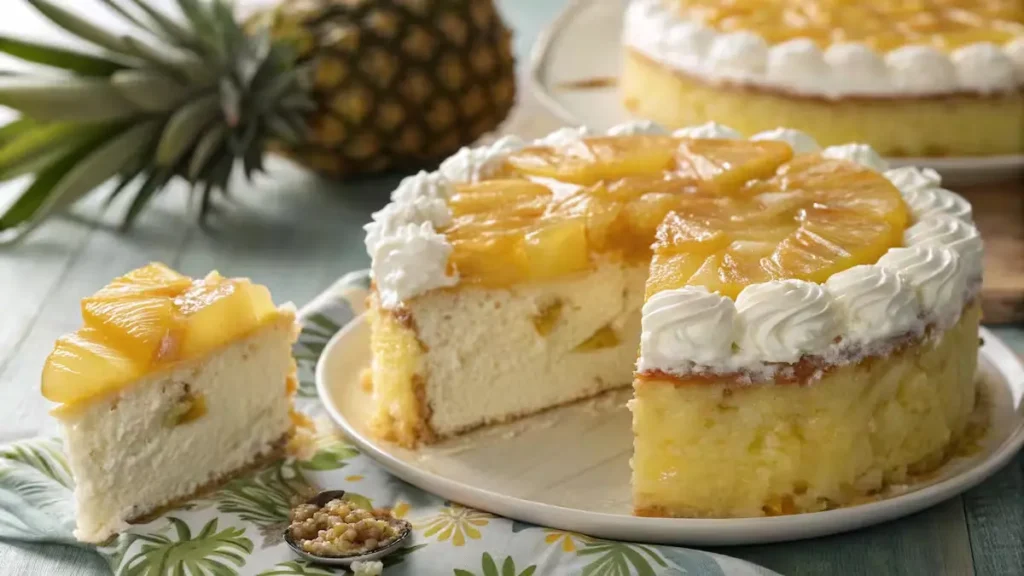 Juicy-Pineapple-Heaven-Cake-serving