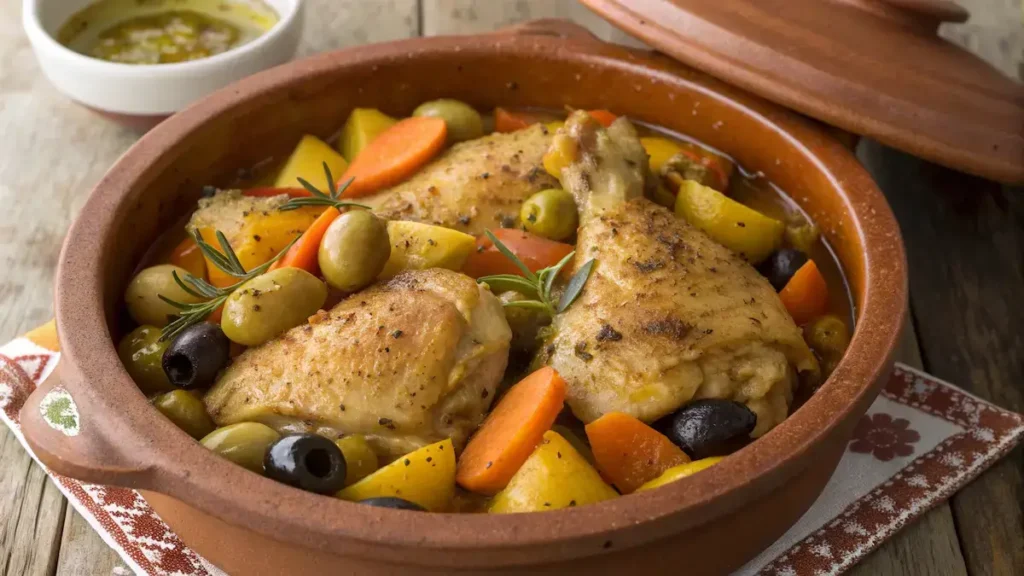 Moroccan Chicken Tajine