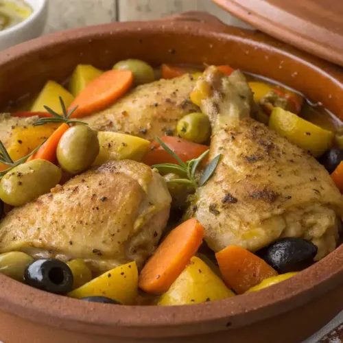 Moroccan Chicken Tajine
