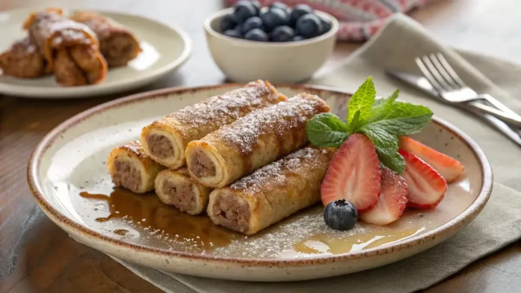 Sausage-French-Toast-Roll-Ups-serving