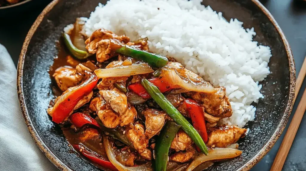 Black Pepper Chicken