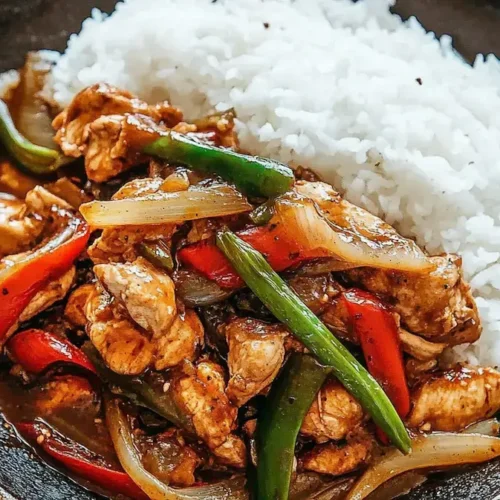 Black Pepper Chicken