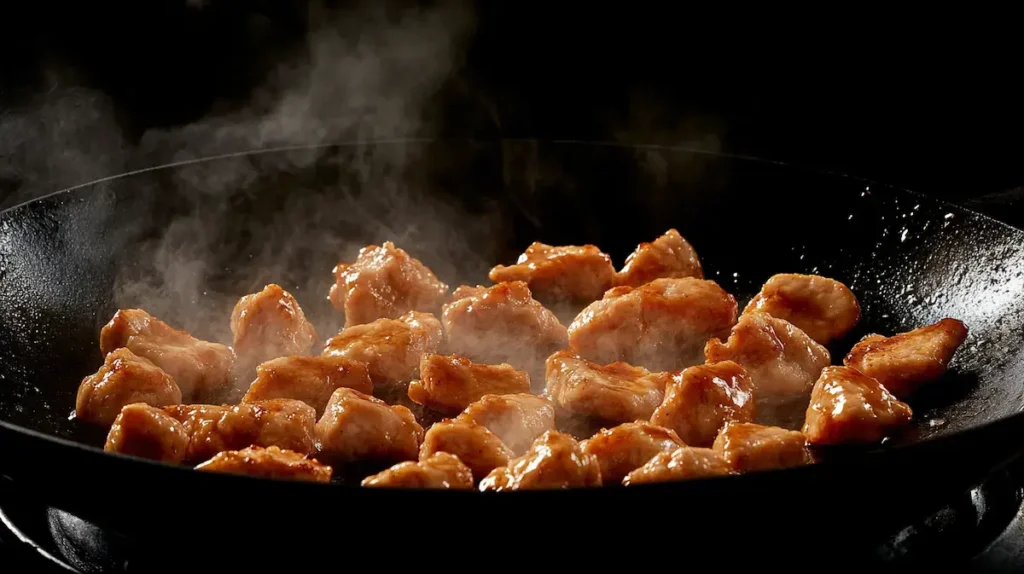 Cook the chicken Cook the chicken