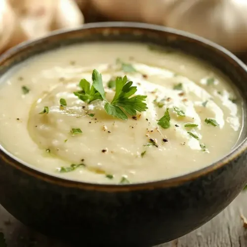 Creamy Garlic Sauce for Pizza