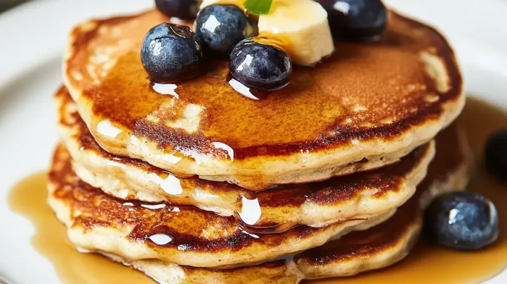 Flourless Cottage Cheese Pancakes
