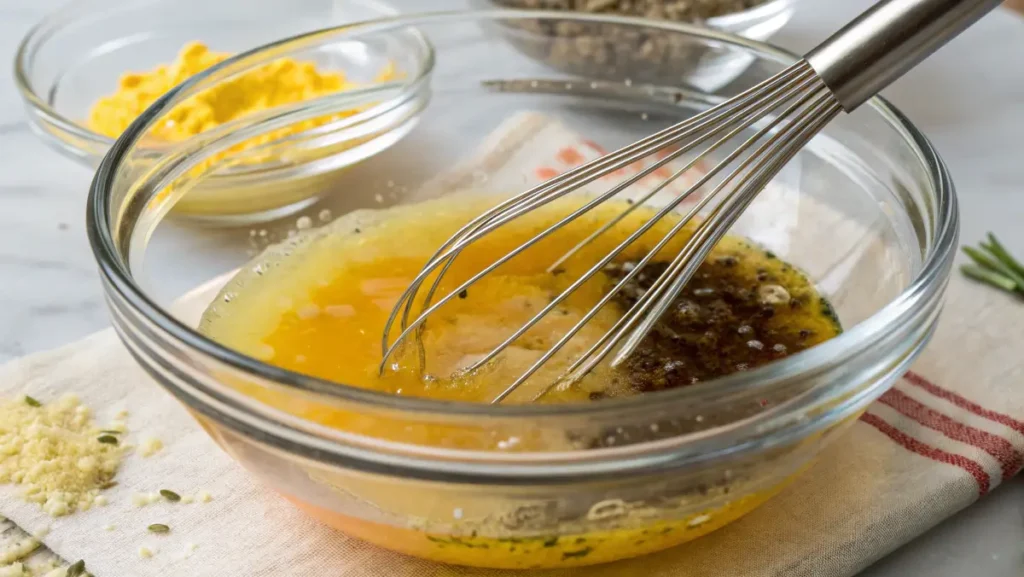Making Citrus Vinaigrette Making Citrus Vinaigrette