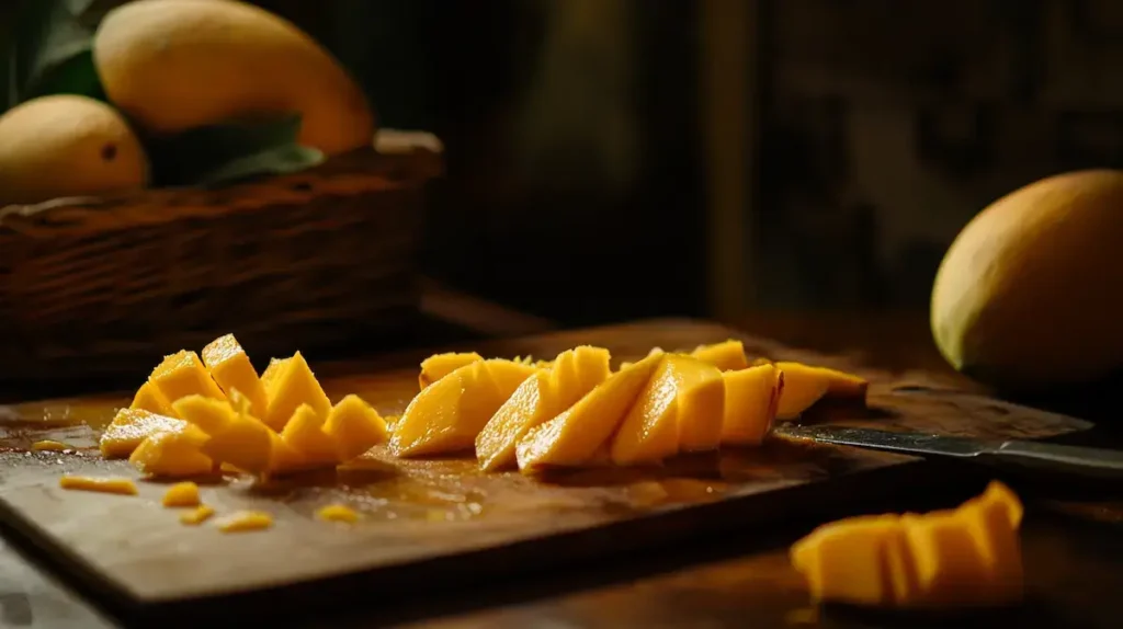 Slicing Mangoes Slicing Mangoes